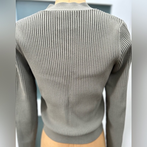🦋SOLD🦋 Annie Bing Layla Ribbed Cardigan NWOT - Picture 6 of 7